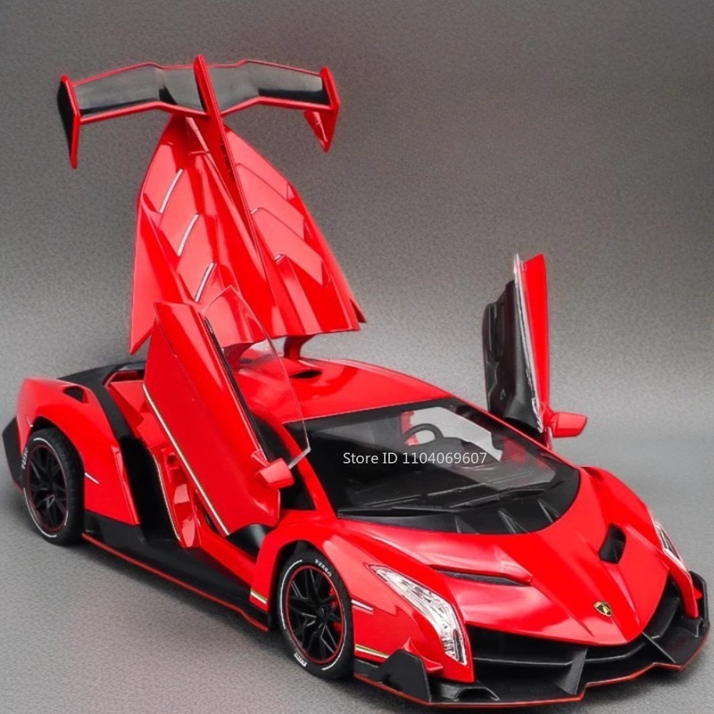 Model Kit Lamborghini - 1:24 Schaal Veneno Sportwagen Model Speelgoed