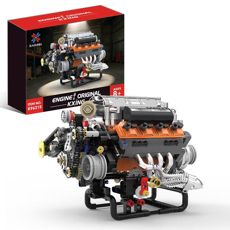 Model Kit V8 Engine - K96215 767PCS V8 Motormodel Bouwstenen Modelset