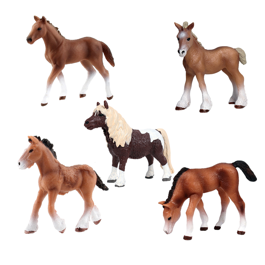Model Kit Horse - Paardenbeeldjes Shire Arabische Figuren Pony Modellen