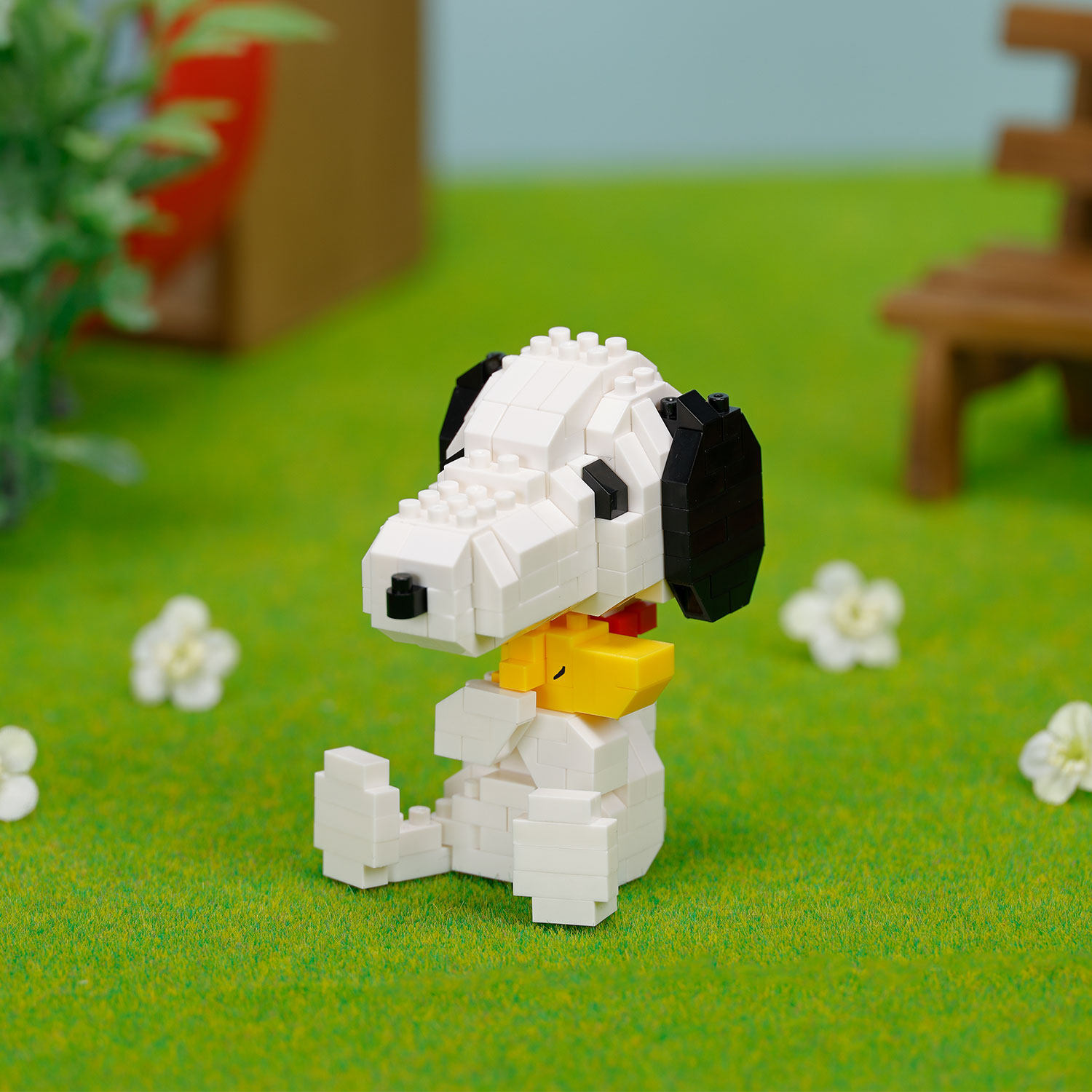 Model Kit Japan - Nanoblock Peanuts Series Joe Cool Originele