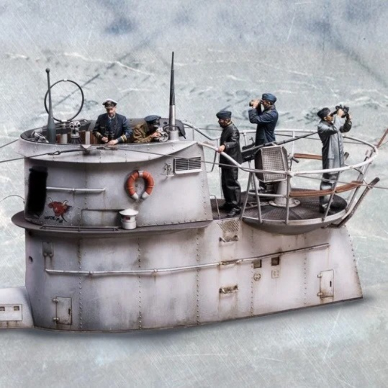 Model Kit U Boat - 1/35 Schaal Diecast Hars Figuur Model