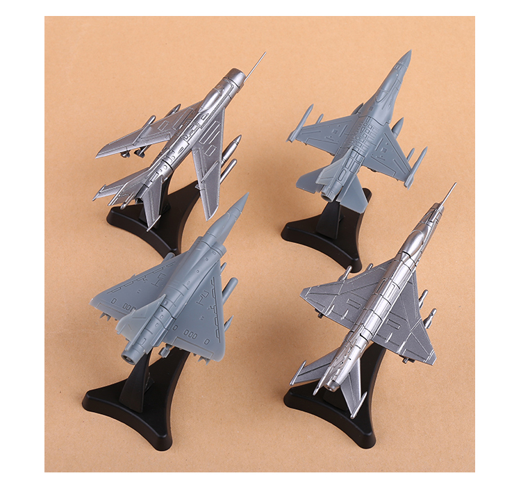 Model Kit Academy - 1/144 China J-6 J-7 USA F16