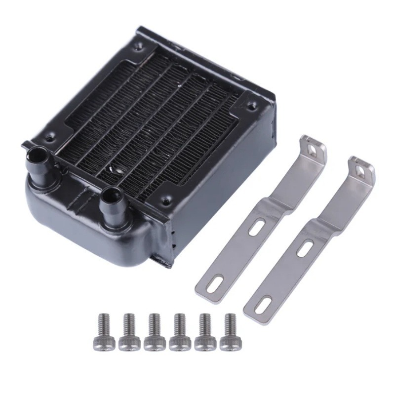 Model Kit V8 Engine - TOYAN Radiator Kit Watertank Montage met