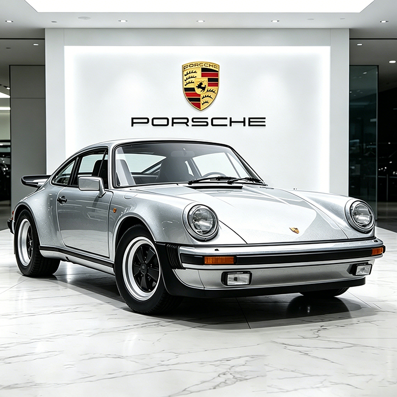 Model Kit Lamborghini - Welly 1:24 Porsche 911 Turbo 3.0