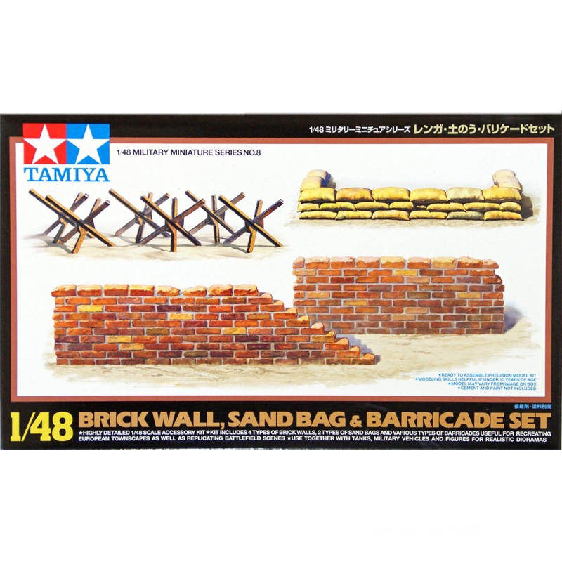 Model Kit Tamiya - Tamiya Plastic Geassembleerd Militair Model 1/48