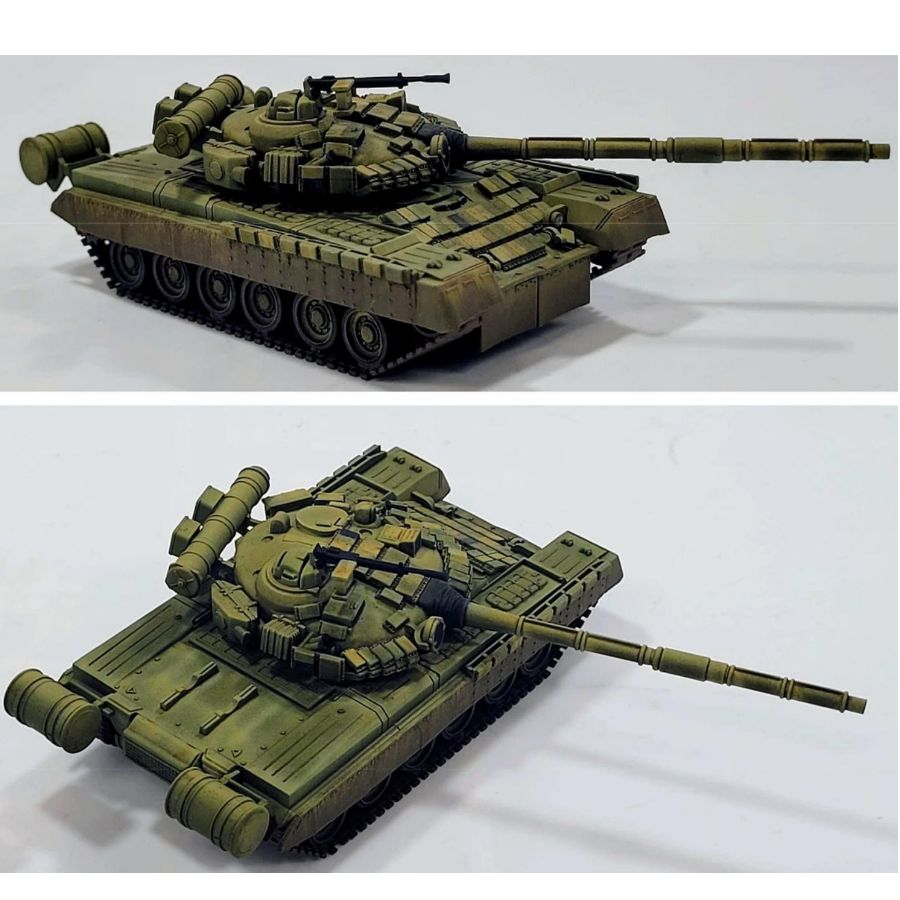 Model Kit Academy - AC13434 Academy 1/72 T-80BV Sovjet-tankmodelbouwpakket voor