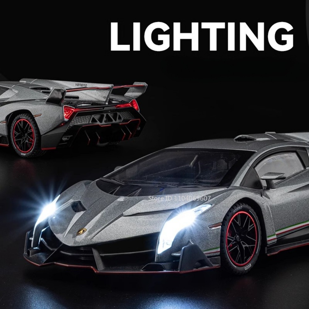 1:24 Schaal Veneno Sportwagen  - Model Kit Lamborghini recensie en prijs