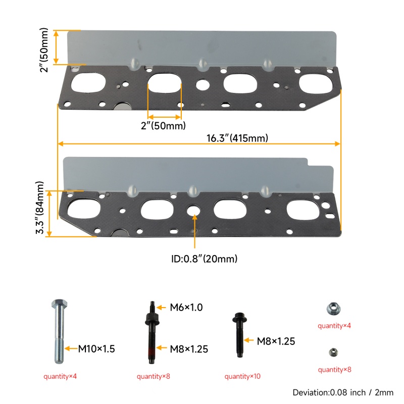 57073 Uitlaatspruitstuk hardwa - Model Kit V8 Engine recensie en prijs