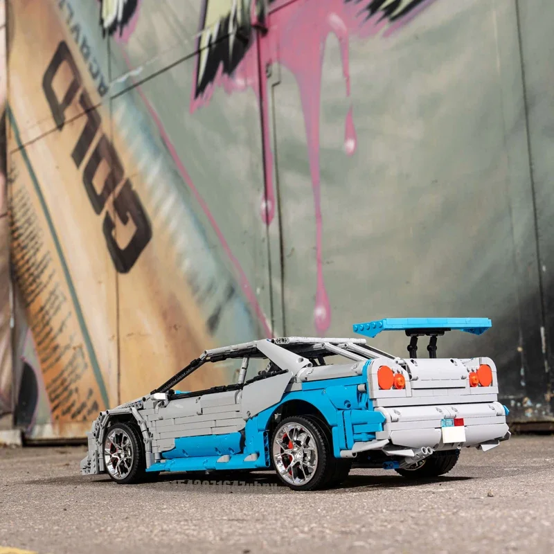 3383PCS supercar modelbouwset  - Model Kit R34 recensie en prijs