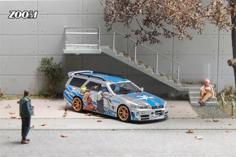 ZOOM 1:64 R34 Stagea WC34 260R - Model Kit R34 recensie en prijs