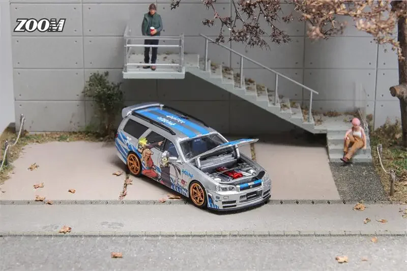 ZOOM 1:64 R34 Stagea WC34 260R - Model Kit R34 recensie en prijs