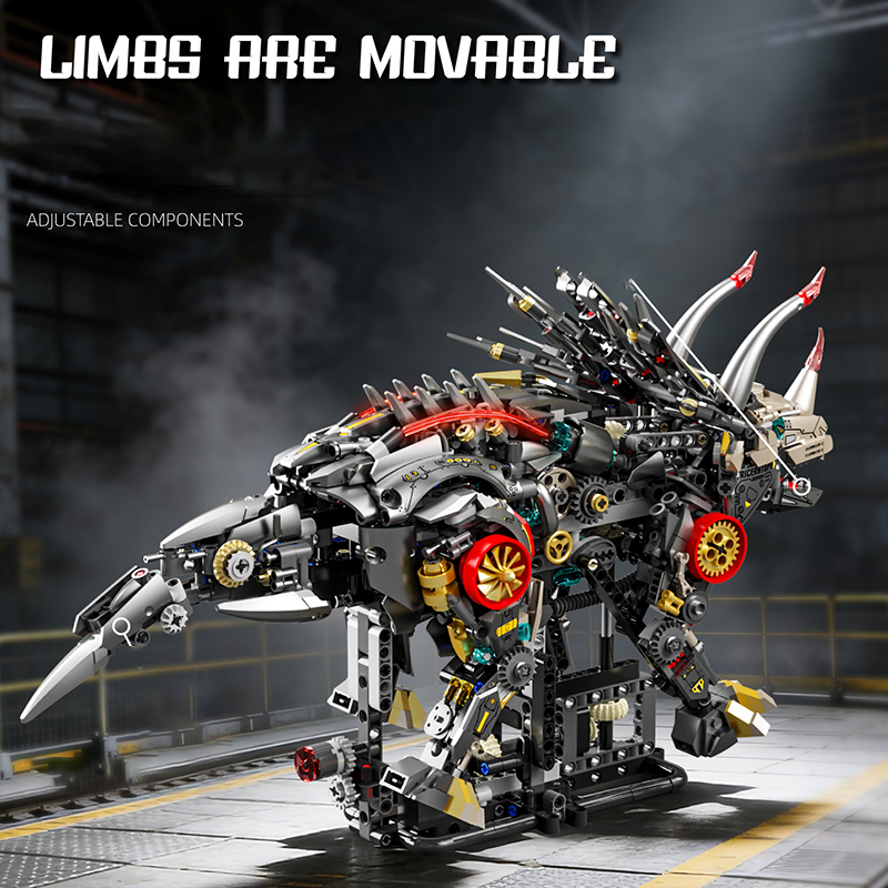 Mechanische Triceratops bouwst - Model Kit Lego recensie en prijs