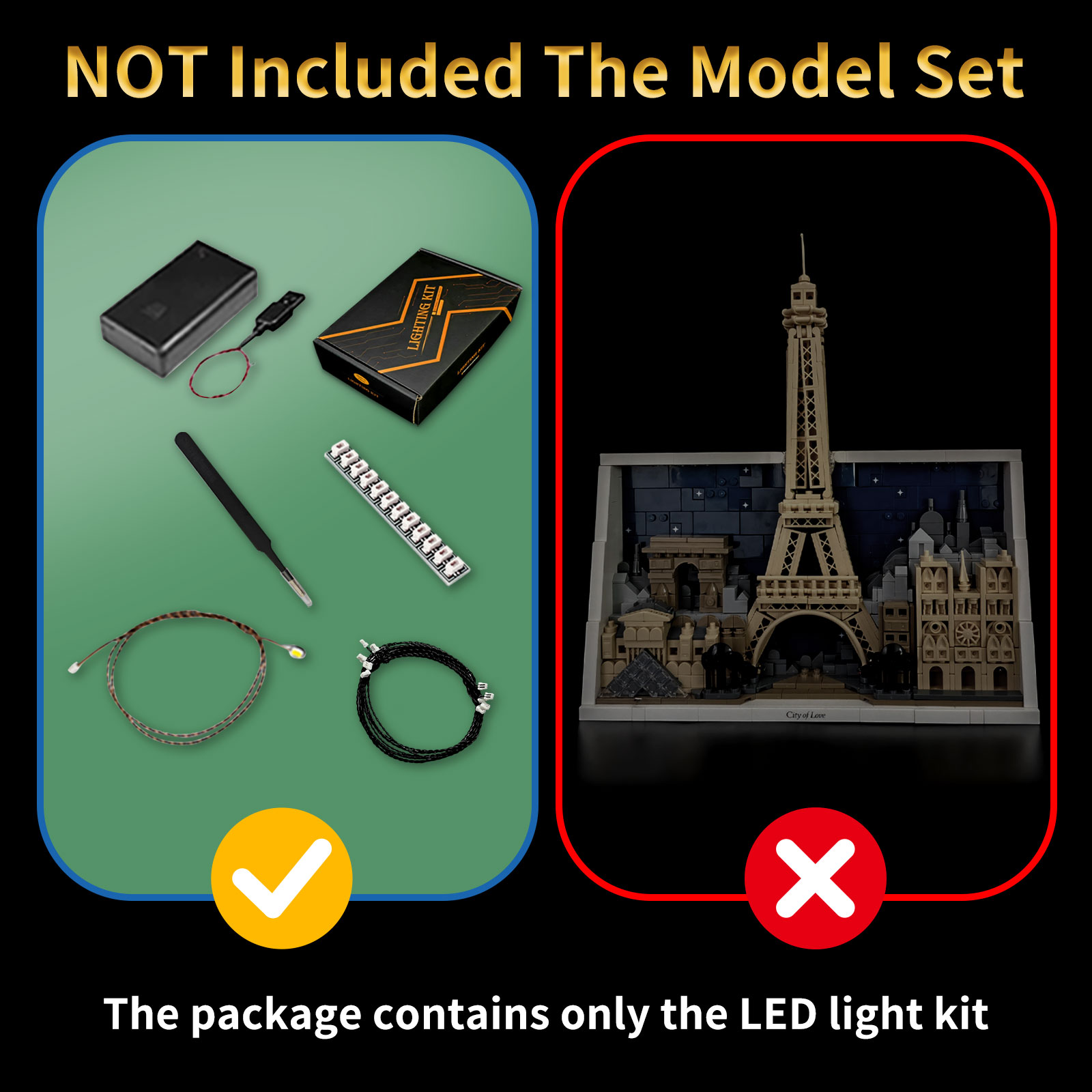LYBMTWF LED-verlichtingsset co - Model Kit Lego recensie en prijs