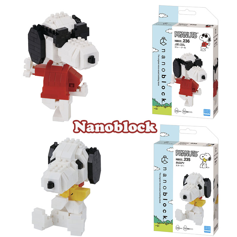 Nanoblock Peanuts Series Joe C - Model Kit Japan recensie en prijs