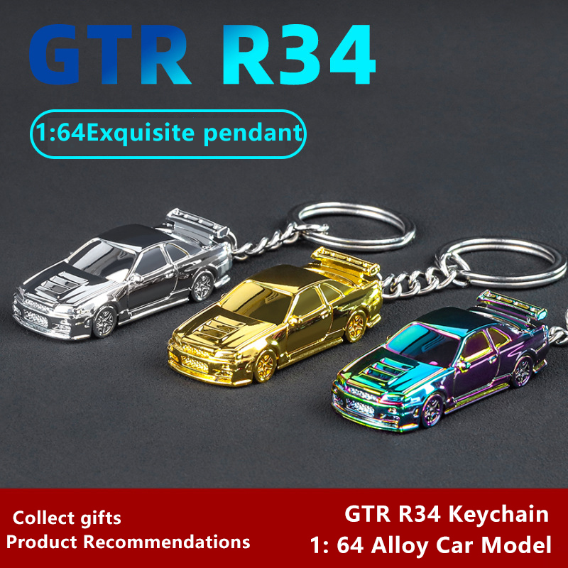 1:64 Schaal GTR-R34 RS7 Diecas - Model Kit R34 recensie en prijs