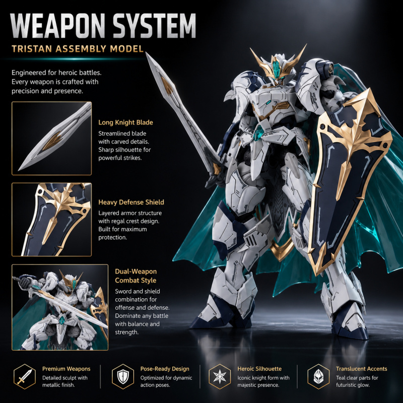 Tristan Knight Mecha Assembly  - Model Kit Tristan recensie en prijs