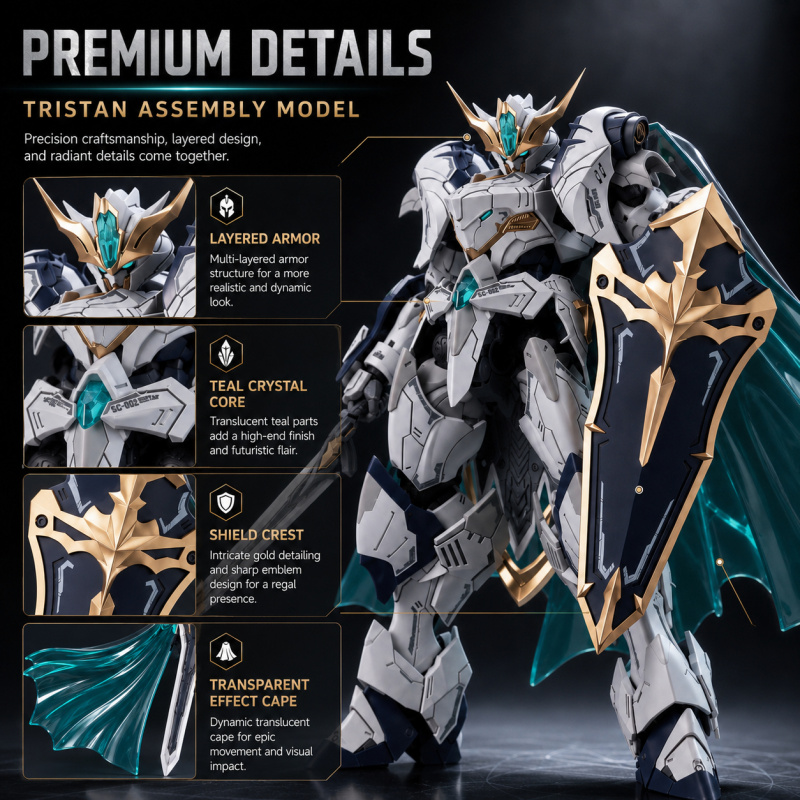Tristan Knight Mecha Assembly  - Model Kit Tristan recensie en prijs
