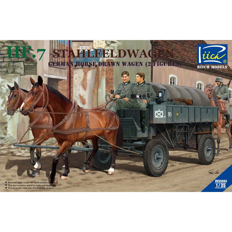 Riich Models RV35043 1/35 HF.7 - Model Kit Horse recensie en prijs