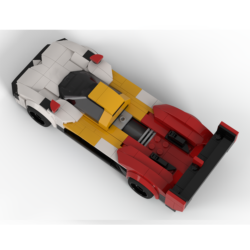 MOC V8 Motor Supercar Bouwsten - Model Kit V8 Engine recensie en prijs