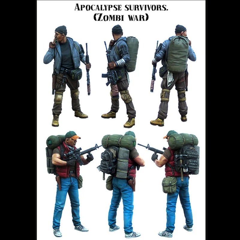 1/35 Gegoten Hars Figuur Model - Model Kit Zombie recensie en prijs