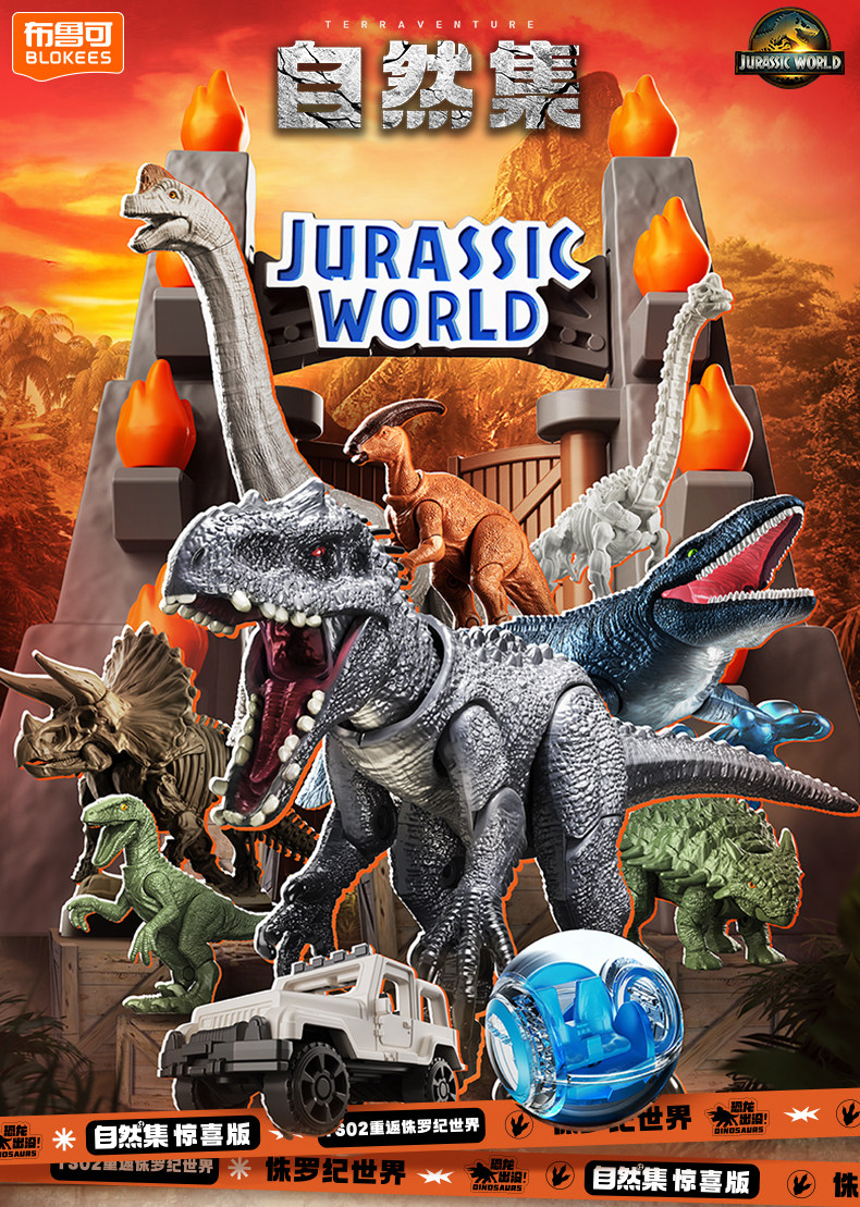 BLOKEES Origineel Jurassic Wor - Model Kit Jurassic Park recensie en prijs