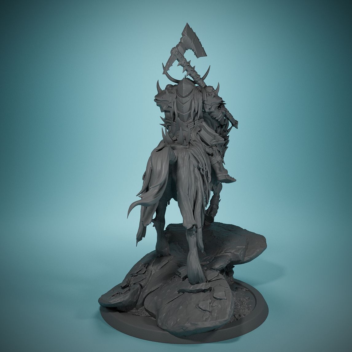 80mm Dark Night Death Horse Bo - Model Kit Horse recensie en prijs
