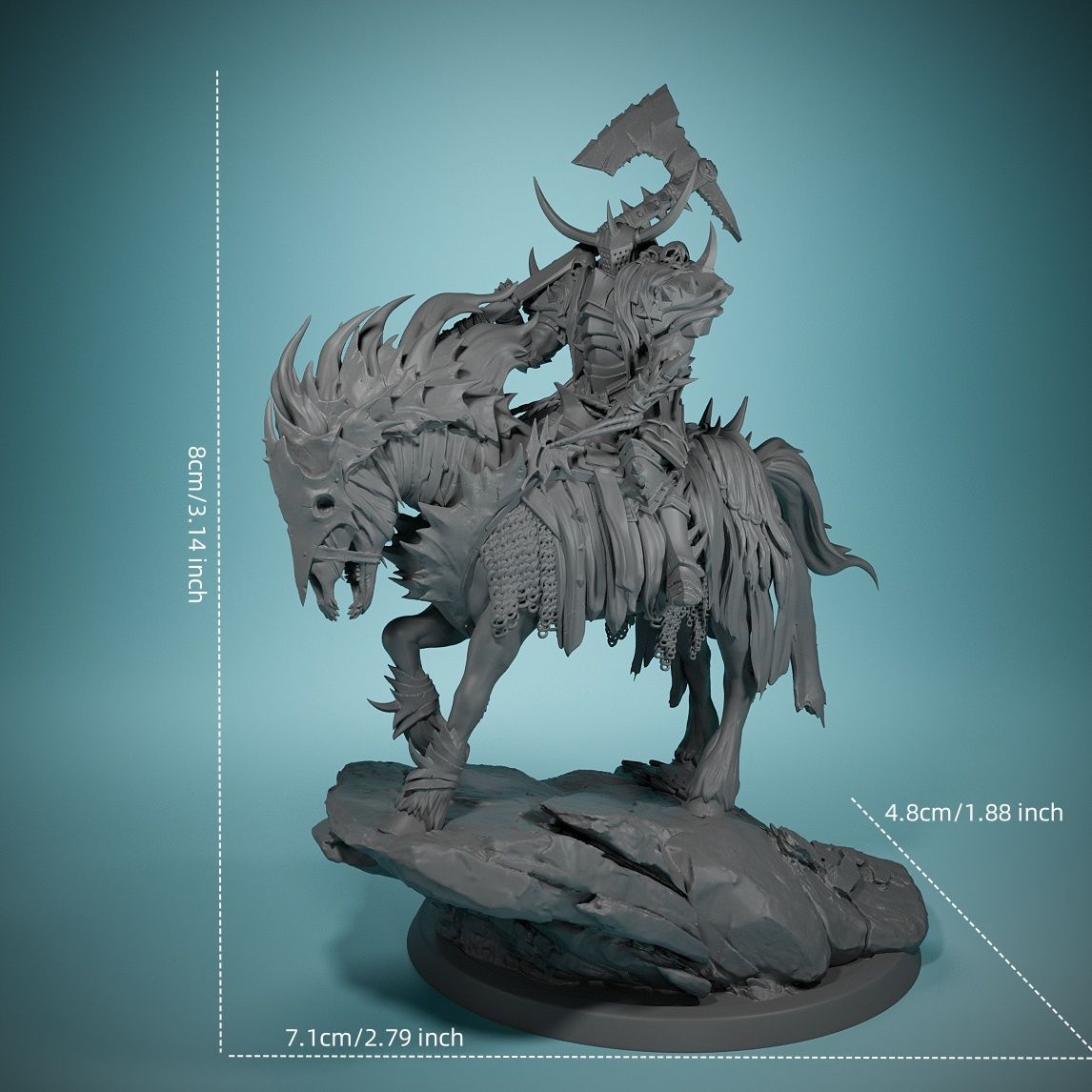 80mm Dark Night Death Horse Bo - Model Kit Horse recensie en prijs