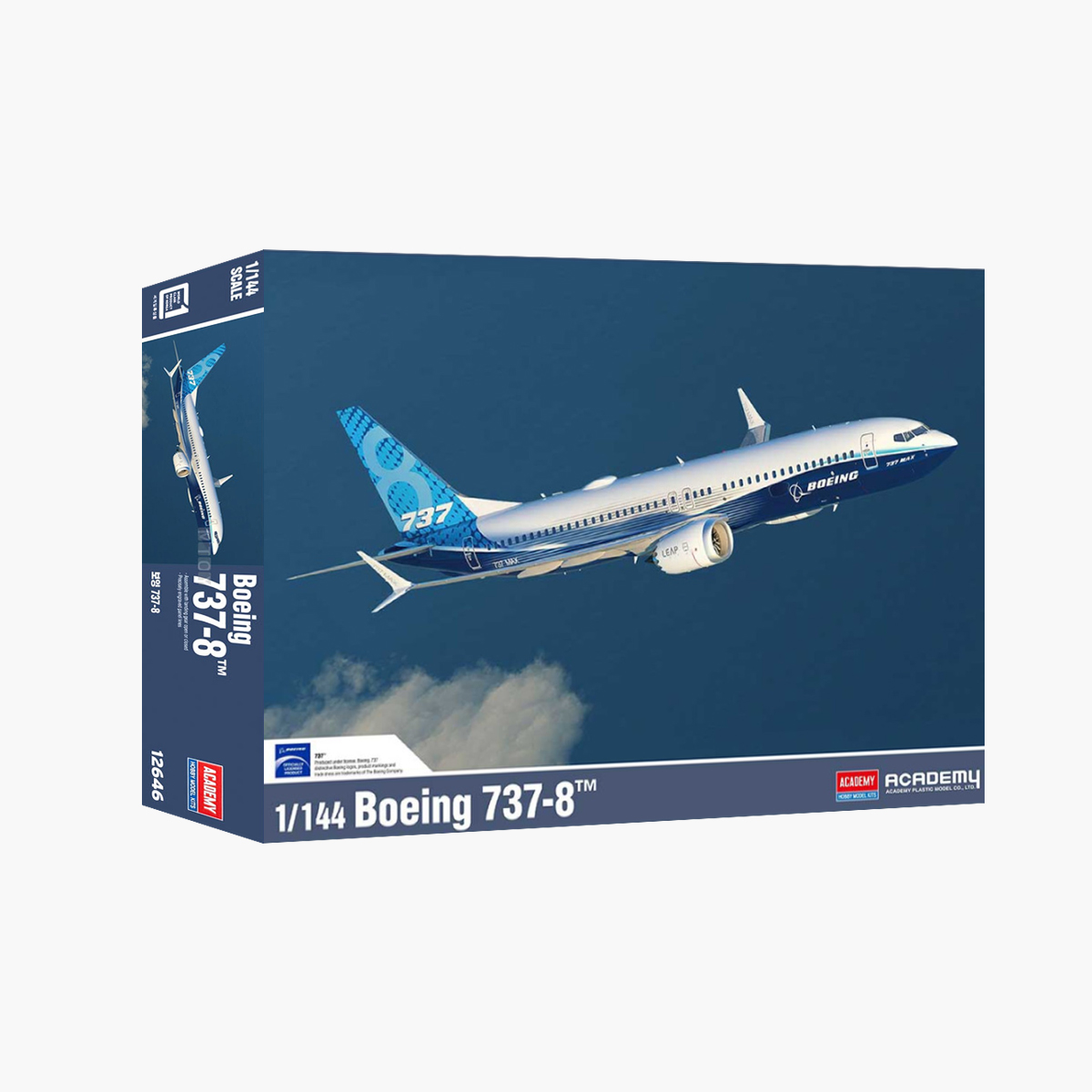 AC12646 ACADEMY 1/144 Boeing 7 - Model Kit Academy recensie en prijs