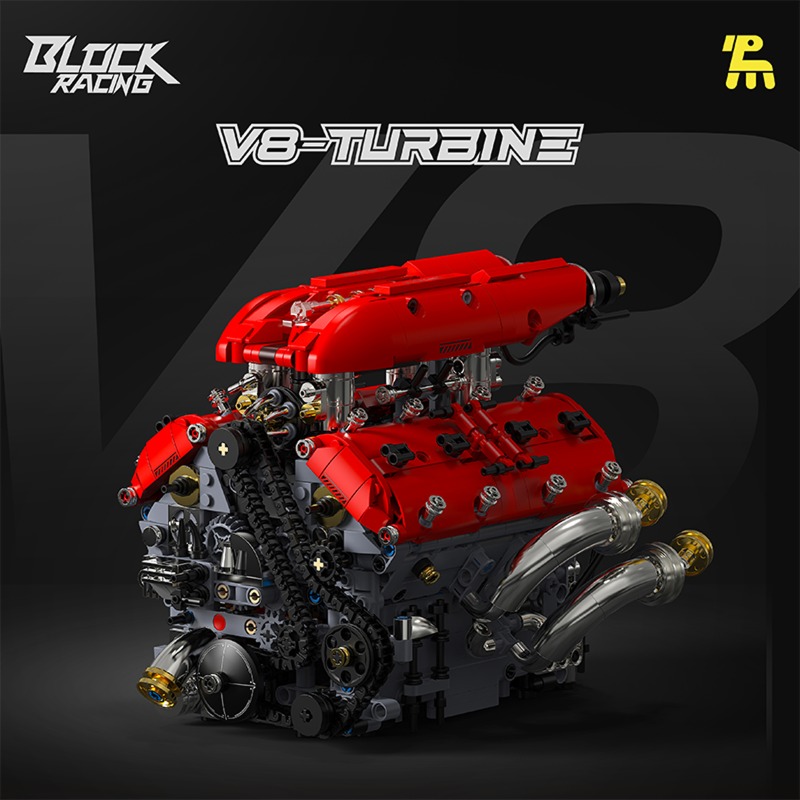 T5011 V8 Turbo Motor Model Ele - Model Kit V8 Engine recensie en prijs