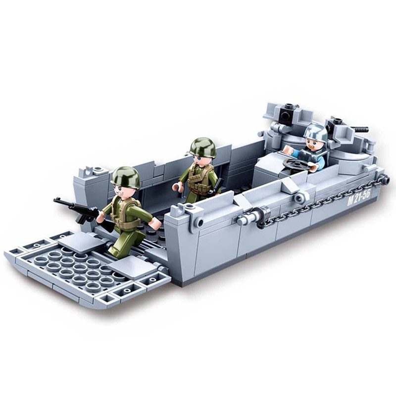 Sluban Ww2 Us Militair Higgins - Model Kit U Boat recensie en prijs