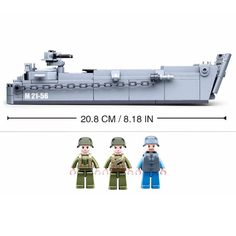 Sluban Ww2 Us Militair Higgins - Model Kit U Boat recensie en prijs