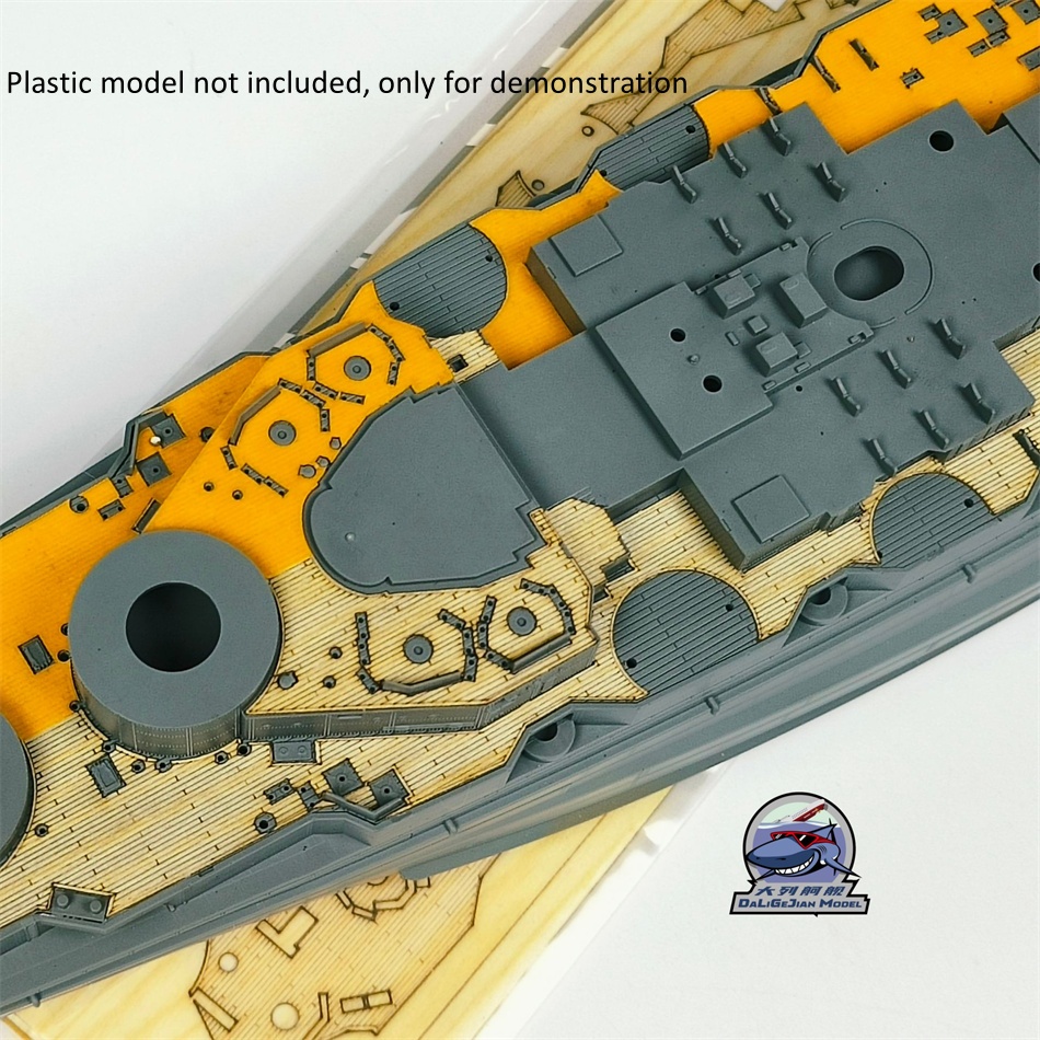 1/350 Schaal Houten Dek Maskin - Model Kit U Boat recensie en prijs