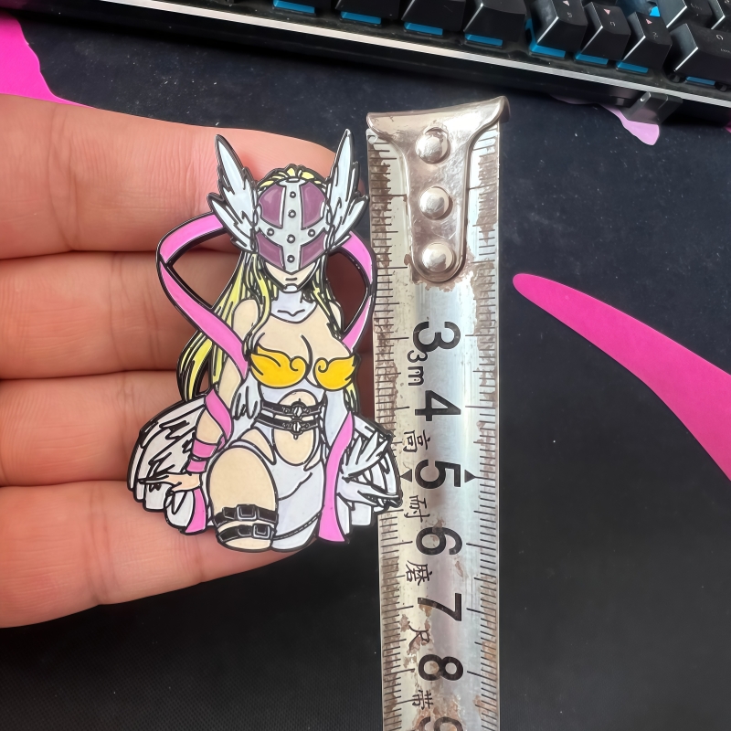 Digimon Angewomon metalen badg - Model Kit Digimon recensie en prijs