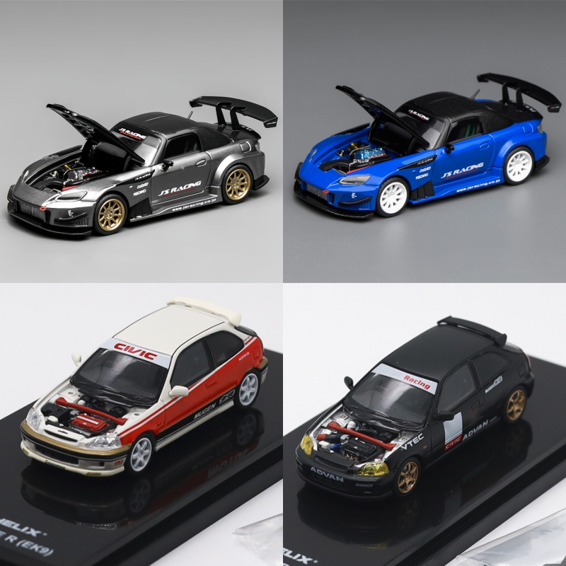 MOTORHELIX MH 1:64 EK9 JS Raci - Model Kit R34 recensie en prijs