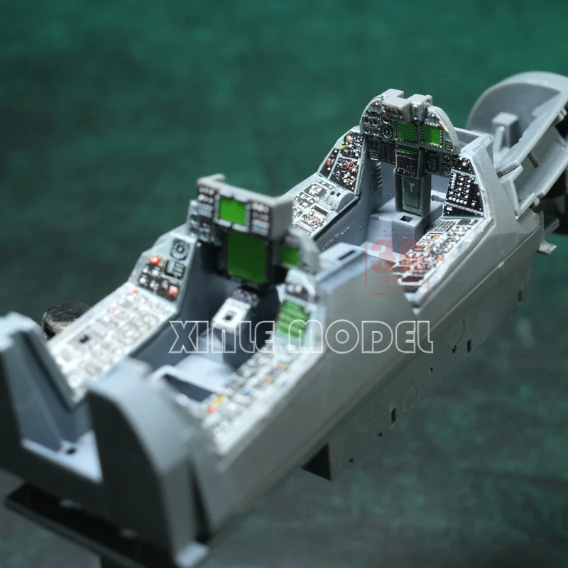 Lanbo 3D kleur cockpit instrum - Model Kit Academy recensie en prijs