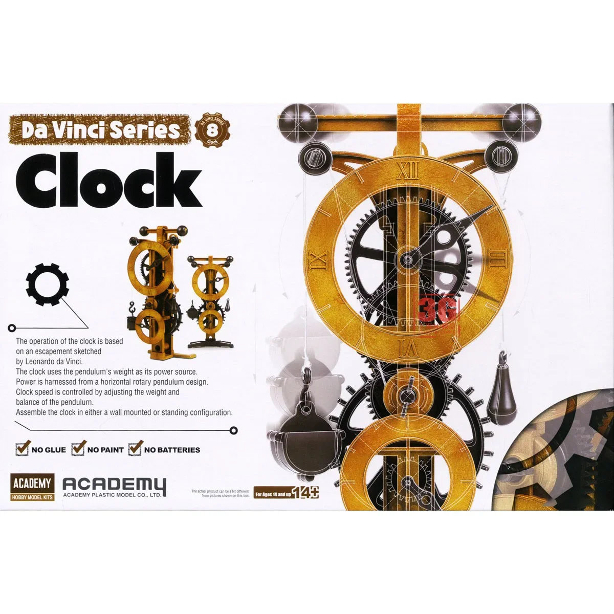 Academy Model Da Vinci Science - Model Kit Academy recensie en prijs