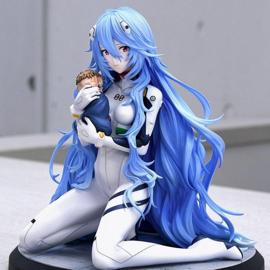 Rei Ayanami Knielende Figuur - - Model Kit Anime recensie en prijs