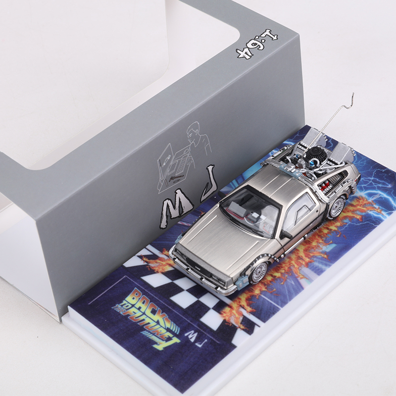 MJ 1:64 DeLorean DMC I II III  - Model Kit Lamborghini recensie en prijs