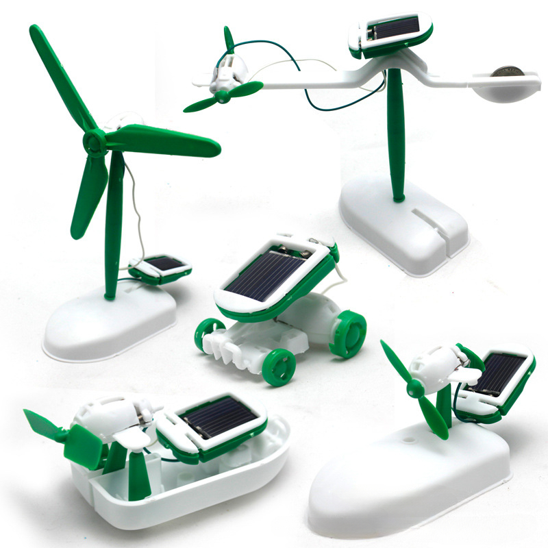 6-in-1 zonne-energie robotkit  - Model Kit U Boat recensie en prijs