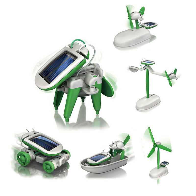 6-in-1 zonne-energie robotkit  - Model Kit U Boat recensie en prijs