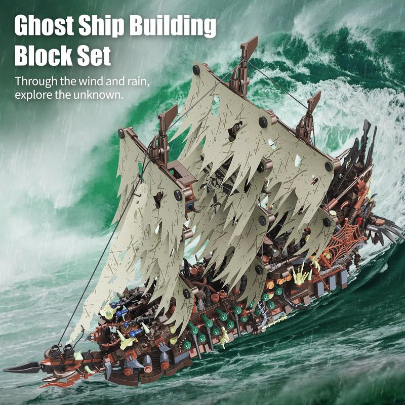 2159-delige piratenschip bouws - Model Kit U Boat recensie en prijs