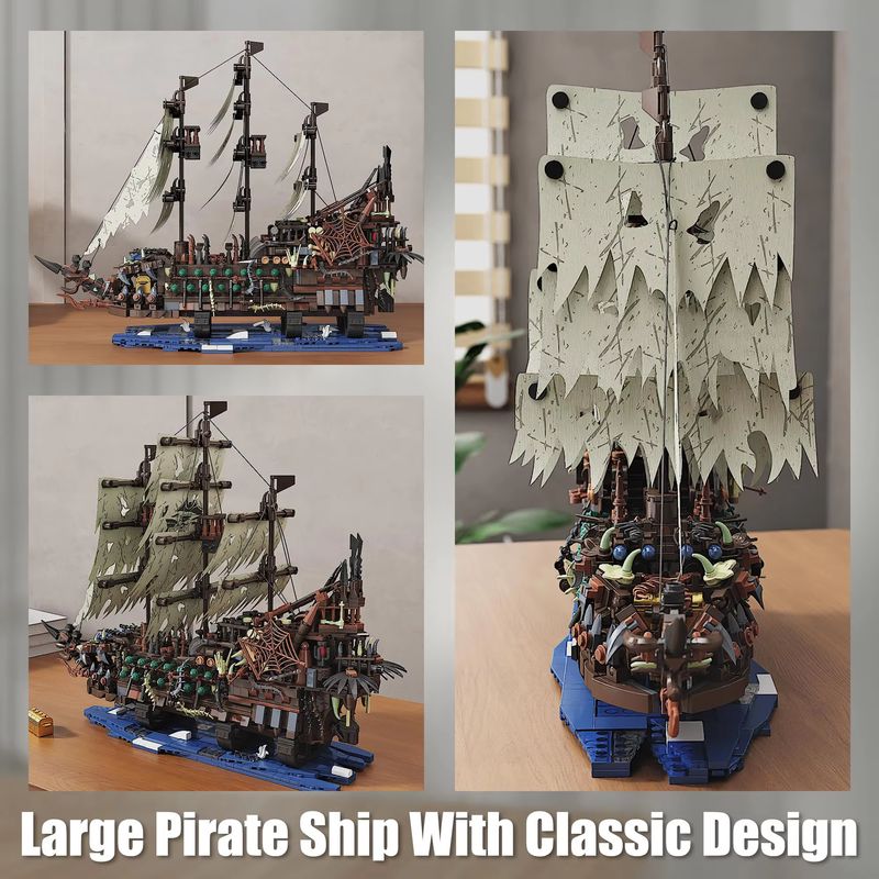 2159-delige piratenschip bouws - Model Kit U Boat recensie en prijs