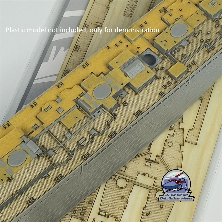 1/700 Schaal Houten Dek Maskin - Model Kit U Boat recensie en prijs