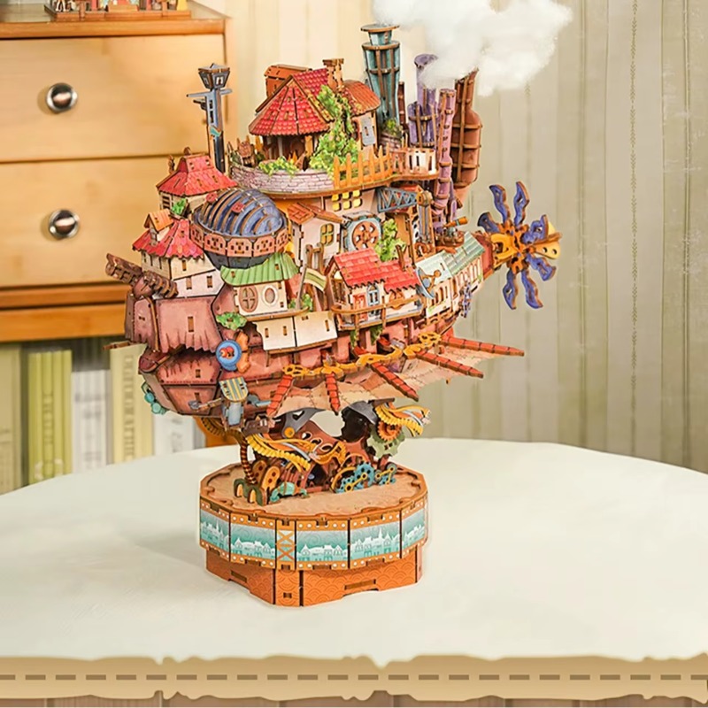 Echte reisboot Howl's Moving C - Model Kit Lego recensie en prijs
